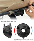 Durable Weatherproof Plastic Fittings Kit For Attaching Canopy Frame To Outdoor Swing Frame 2 Pack Plug And Play Setup.