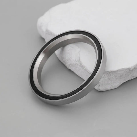 Quality Bicycle Headset Bearing 40X51X6.5Mm With 36 Degree Cups shown on a gray background, highlighting its sealed design.