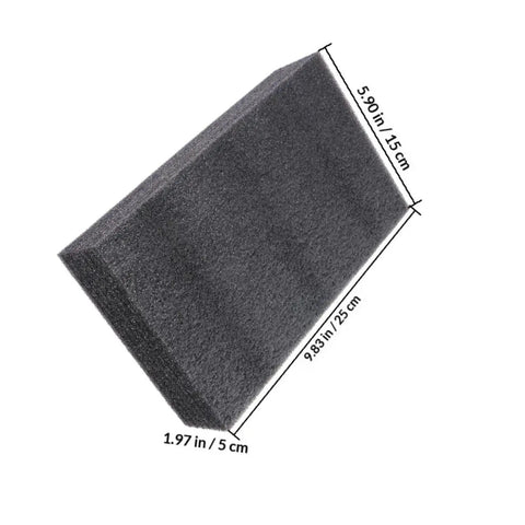 Hella Durable Black Foam Padding Sheets Two Pack Custom Cuttable Cushioning Inserts For Packing And Shipping No Drama Protection Boards, 5.90 x 9.83 x 1.97 in.