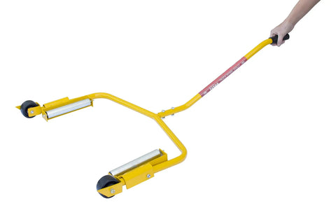 Rock Solid Heavy Duty Truck Wheel Dolly With 9 5 Inch Rollers Made For Low Profile Tires for efficient tire movement
