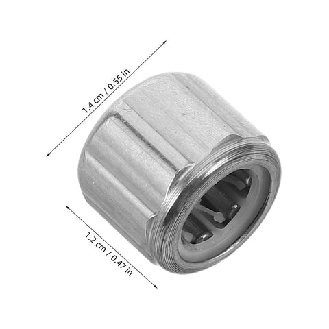 Hustle Ready One Way Clutch Needle Roller Bearings For Fitness Machines And Home Gym Setup With Anti Reverse Function 4 Pack, 8mm bore
