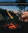 Infinity Lighter All In One Multitool Keychain Bottle Opener for camping near campfire
