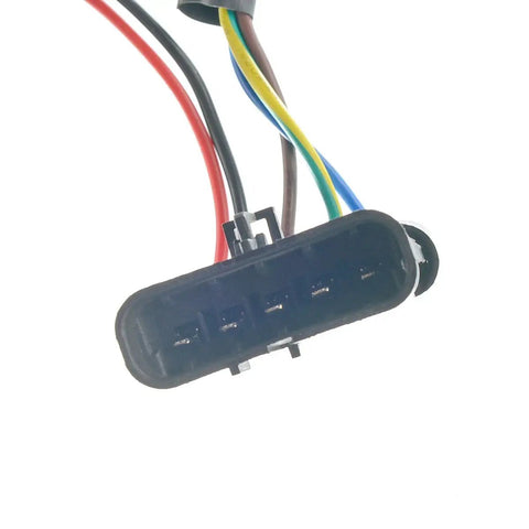 5-pin connector for Left Driver Side Headlight Motor Assembly Replacement For Chevrolet Corvette C5 2000 To 2004 5.7L V8.
