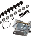 Heavy Duty Front Left Upper Door Hinge Replacement For Chevy Trucks Whip Smooth Daily Driver Fix Knock Out Rattles Fast Bolt On components including screws and spring