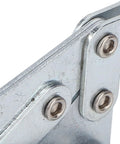 Close-up view of Tough As Nails Horizontal Toggle Clamp With Quick Release Lever, showcasing durable steel build and fastening mechanism.