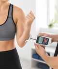 Portable Digital Handheld Dynamometer For Grip Strength Testing And Muscle Endurance Tracking With Dead On Accuracy in use.