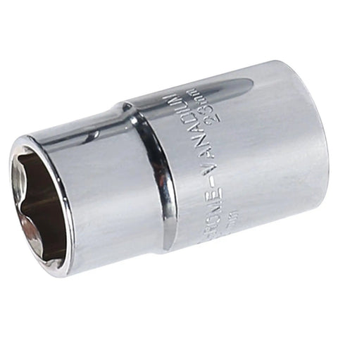 Badass Mini Dual Head Socket Wrench Set For Car Guys And Bike Riders 17 Mm 19 Mm 21 Mm 23 Mm 23mm chrome socket for heavy-duty use.