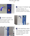 Heavy Duty Steam Cleaner For Sparkling Jewelry And Glass Quickly Kicks Stubborn Grit And Oil From Rings Earrings Necklaces Watches Glasses Coins Leaving Your Gear Looking Sharp And Gleaming Bright design features indicator light and power switch