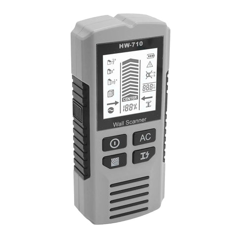 YDuupxe Wall Scanner Wood Metal Ac Wire Detection 3 Modes Lcd with LCD display and buttons for scanning in different modes.