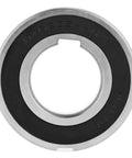 Heavy Duty One Way Sprag Clutch Bearing Rock Solid Freewheel Roller 25X52X15MM with steel and rubber material.