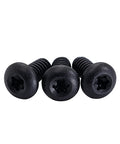 Heavy Duty 26 Piece TC4 Titanium Replacement Kit For Knives Featuring Anti Rust Pivots Lanyard Tubes Blade Stop Pins And Precision Screws For A Hella Solid Top Shelf Upgrade, black screws from kit.