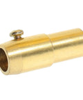 Brass welding chuck from Spot Welder Dent Puller Kit With Steel Welding Chuck For Auto Body Repair And Sheet Metal Fix Heavy Duty