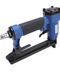 Heavy Duty Pneumatic Brad Nailer Kit Built Different With Aluminum Alloy Frame And Stainless Steel Quick Connect for woodworking.