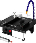 Compact Portable Benchtop Table Saw 1800W Upgrade With Adjustable 0 To 90 Degree Angles For Woodworking Cuts