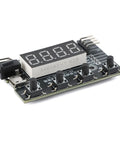 HX711 Digital Load Cell Module With Display 24 Bit Analog To Digital Weight Sensor Board on white background