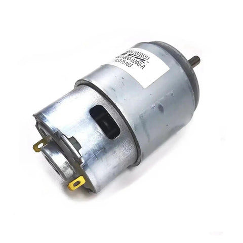 Heavy Duty DC Electric Starter Motor 12V 18V 24V with 42mm pinion gear and dual ball bearings for power drills and saws.