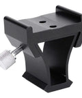 Easy Install Telescope Mount Bracket For Finderscope in black aluminum with dovetail slot and screw for Meade and Celestron.