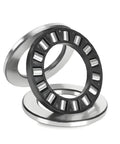 Top Shelf Rock Solid Cylindrical Roller Thrust Bearing Heavy Industrial Parts High Load Capacity Smooth Gearbox Operation Low Friction Precision Workhorse 81112M, detailed view of roller and rings.