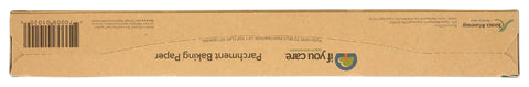 Unbleached Silicone Parchment Paper Seventy Square Foot Roll packaging showing smooth surface for easy baking and cooking.