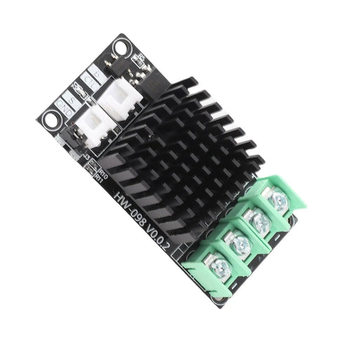 Heavy Duty 3D Printer Heating Controller Mosfet Module with heat sink for high output cooling system in workshop rig.
