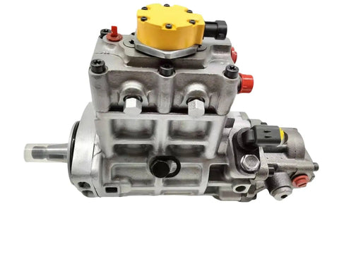 Hardcore Fuel Injection Pump Heavy Duty Diesel Beast Compatible With C6.4 C4.4 Engine 420E 430E 450E 914G Excavator Loader 2641A405 10R7659 324-0532 Replacement close-up view of fuel injection pump.