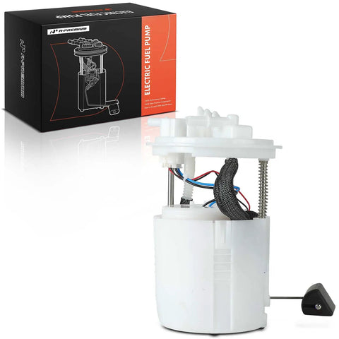 Top Shelf Main Electric Fuel Pump Module Assembly For Subaru Legacy 2015 2016 And Outback 2015 2016 Passenger Side 2.5L Replacement image showing white fuel pump and packaging.