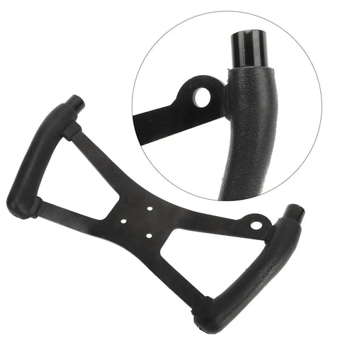 Go Kart Steering Wheel Universal Racing Wheel For ATV UTV with metal alloy core and PU rubber grip, close-up view