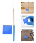 Flame Test Kit With Cobalt Glass Filter Sheet And Glass And Metal Alloy Wire For Chem Lab And Science Fair Projects shown in detail