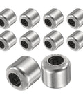 10 Pack HK0306 Needle Roller Bearings 3X6.5X6mm showing shiny steel build ideal for engines and gearboxes, with one way clutch design.