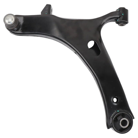 Front Suspension Refresh Kit With Two Lower Control Arms Complete With Ball Joints Plus Dual Sway Bar Stabilizer Links, black lower control arm part.