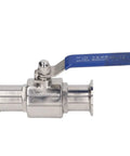 Heavy Duty Clamp Ball Valve With 304 Stainless Steel Body For Quick Grab Installation And Smooth Plumbing Flow Control