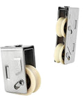 Heavy Duty Screen Door Rollers 4 Pack Stainless Steel Ball Bearing Double Copper Wheel, smooth sliding rollers for windows.