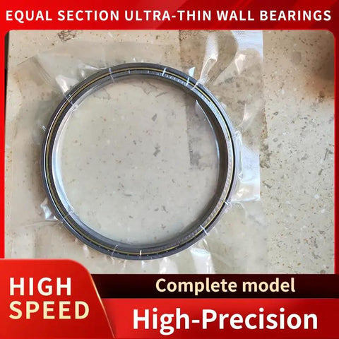 Slick Ultra Thin Wall Bearings With Unified Cross Section Build optimized for tight spaces, showcasing a complete model in packaging.