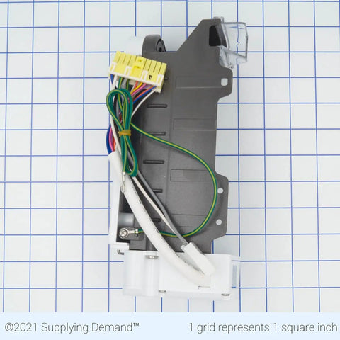Model Specific Refrigerator Ice Maker Assembly Replacement Fits AEQ73209904 AEQ73130002 Plug And Play 12VDC Motor 115VAC Heater