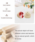 Premium 2 Piece Christmas Cabinet Knobs And Drawer Pulls Featuring A 1.4 Inch Round Design With A Killer Red Abstract Gradient Finish Crafted From Smooth Solid Beech Wood For Sweet Home Renovations on a table.