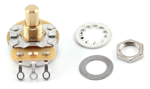 Slick Precision Bass Wiring Kit Featuring CTS 250K Pots And.047uF Orange Drop Capacitor includes CTS 250K pot with metal hardware.