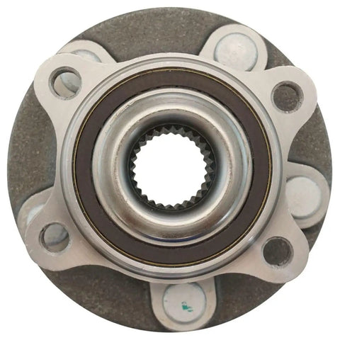 Built Bombproof Garage Tested Kit For Ford Fusion 2014 To 2019 And Lincoln Mkz Front Rear Wheel Hub Bearing Assembly close-up view.