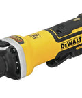 Rock Solid Brushless Die Grinder Offering Variable 7500 To 25000 RPM Range And Snappy Paddle Switch with rubber grip for heavy duty metal tasks.