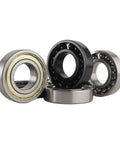 61904 Deep Groove Ball Bearing High Temperature Rated Single Row Open Design showcasing multiple angles of ball bearings.
