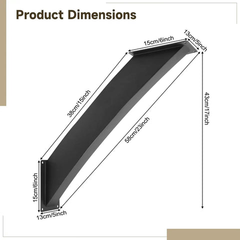 Beefed Up 45 Degree Angle Support Brackets Kit For Wood Structures Like Gazebos Tree Houses Cabins And Patios DIY Brace Set 6 Pieces Strong Steel Construction For Maximum Stability And Easy Assembly
