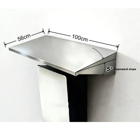 Universal Outdoor Electric Vehicle Charger Cover Hella Weatherproof Protector Roof For Charging Stations Solid Steel Housing with 5° slope.