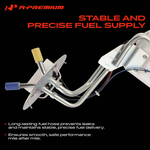 Heavy Duty Electric Fuel Pump Module Assembly Built For The Daily Grind Direct Bolt Up Fitment For Ford F150 F250 F350 1990 1991 Models Straight Up Fix with fuel lines and connectors.