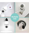Badass 8MP Smart PTZ WiFi Security Dome Camera Delivers Smooth 360 Views from multiple mounting options including wall and ceiling.