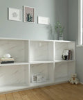 Bookshelf with Large White Marble Contact Paper For Countertops Waterproof Self Adhesive Marble Peel And Stick Wallpaper