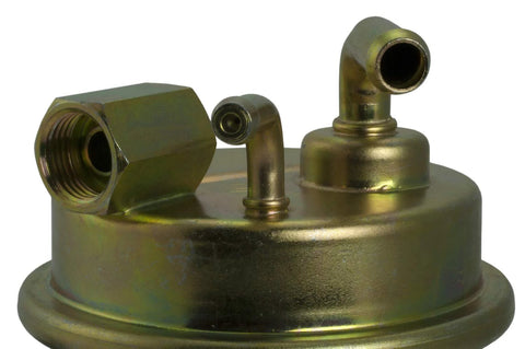 Close-up view of Mechanical Fuel Pump System Replacement For Classic GM Vehicles Fits Buick Skylark Camaro Blazer automotive part.