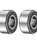 Real Deal Heavy Duty Double Row Sealed Angular Contact Ball Bearings 20X47X20.5Mm for Electric Motors Pumps Compressors