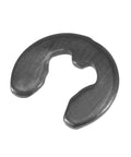 Four Millimeter External Retaining Clip E Clip Snap Ring Carbon Steel Black Oxide Finish 30 Pcs For Shafts And Mechanical Assemblies Heavy Duty