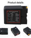 Pro Grade Vehicle Loop Detector For Automatic Doors And Parking Gates With Four Level Sensitivity And ABS Housing 78x40x108mm
