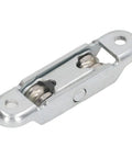 Heavy Duty Stainless Steel Sliding Window Door Roller Kit With Dead Easy Install Double Wheels For Home Cabinets And Track Replacement Top Shelf Quality Half Inch Diameter For No Hassle Glide - Close-up of stainless steel roller with dual wheels.