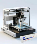 High Temperature 3D Printer Grease 1oz High Viscosity Lubricant shown with 3D printer, ideal for Z axis and bearings maintenance.